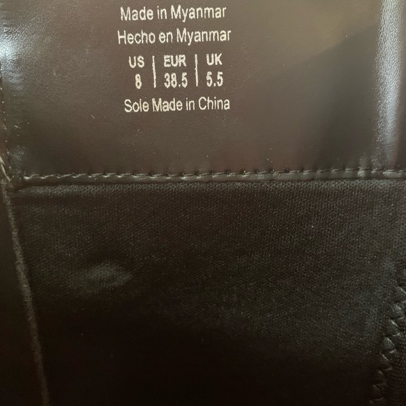 NWOT Aldo Hoiclya Croc Embossed Knee Hi Boots - Picture 7 of 11